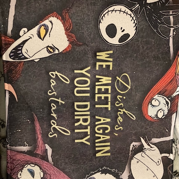 Nightmare Before Christmas dishmat funny Tim Burton - Picture 2 of 2